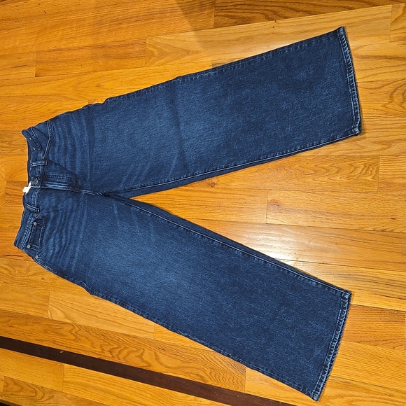 NWT Madewell The Perfect Vintage Wide-Leg Jean Comfort Stretch - Picture 6 of 8